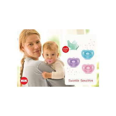 NUK Sucette Sensitive 6-18 Mois – Bébé Confort Tunisie