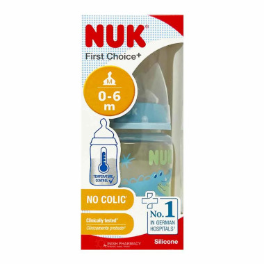 NUK First Choice Biberon Température 0-6M 150ml – Tunisie