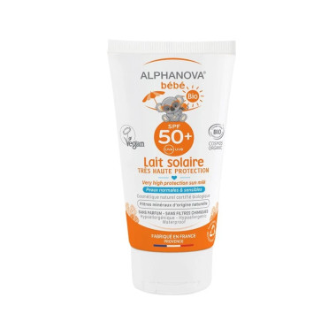 ALPHANOVA Écran Bébé Bio SPF50+ 50g – Disponible en Tunisie