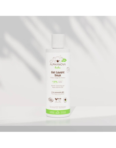 ALPHANOVA Gel Lavant Doux Bio 200ml – Acheter en Tunisie