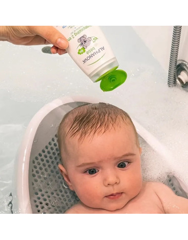 ALPHANOVA Shampoing 2en1 200ml – Bio et Doux pour Bébé