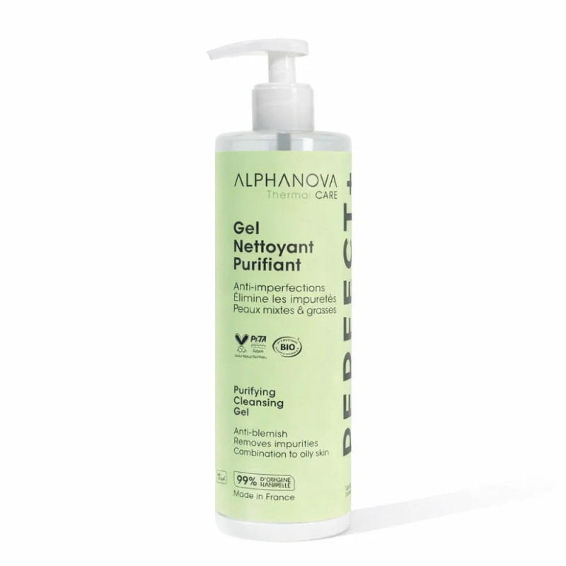 bebe maman alphanova gel nettoyant purifiant anti imperfections baby mam