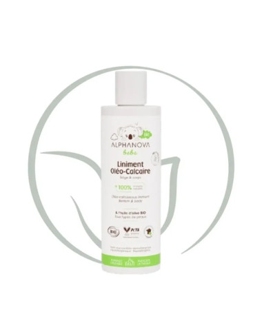 ALPHANOVA Liniment Oléo-Calcaire Bio 200ml – Soin Doux pour Bébé