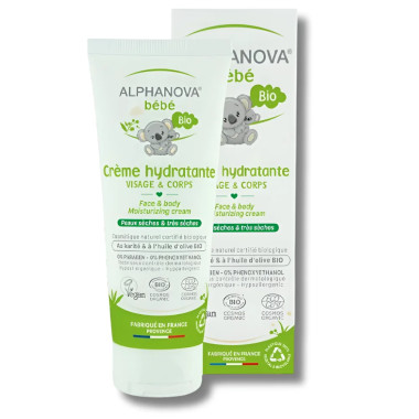 ALPHANOVA Lait Hydratant Visage et Corps Bio 200ml – Douceur Naturelle