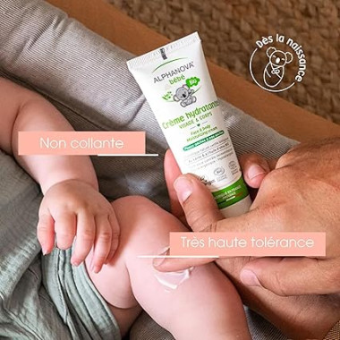 ALPHANOVA Crème Hydratante Visage et Corps 75ml – Douceur Naturelle
