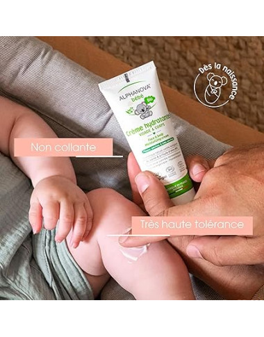 ALPHANOVA Crème Hydratante Visage et Corps 75ml – Douceur Naturelle