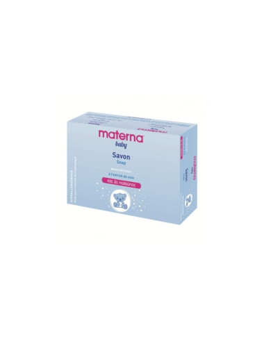 MATERNA Savon Bébé 100 g – Douceur et Protection de la Peau