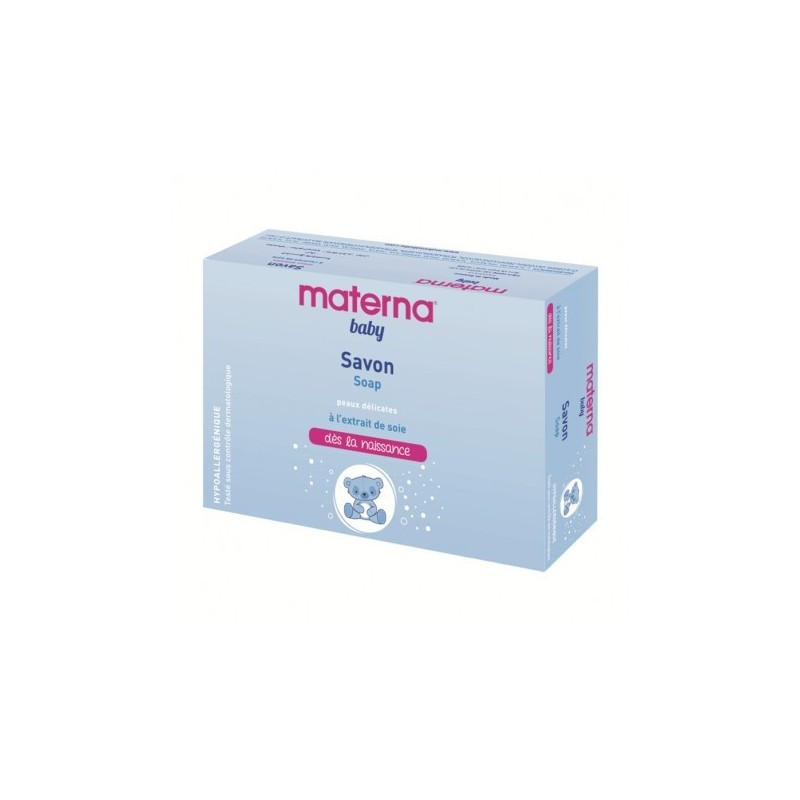 MATERNA Savon Bébé 100 g – Douceur et Protection de la Peau