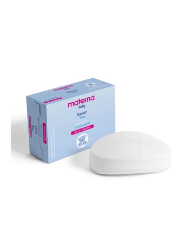 MATERNA Savon Bébé 100 g – Douceur et Protection de la Peau