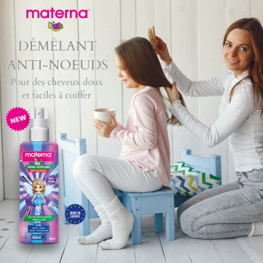 MATERNA Kids Spray Démêlant Anti-Nœuds 250ml en Tunisie | Cheveux Enfants