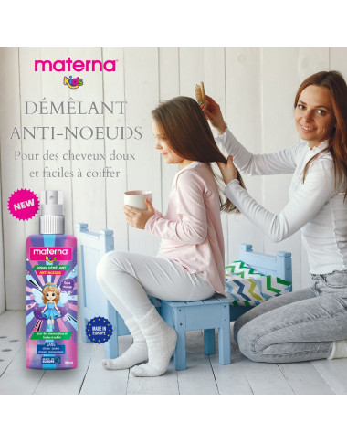 MATERNA Kids Spray Démêlant Anti-Nœuds 250ml en Tunisie | Cheveux Enfants