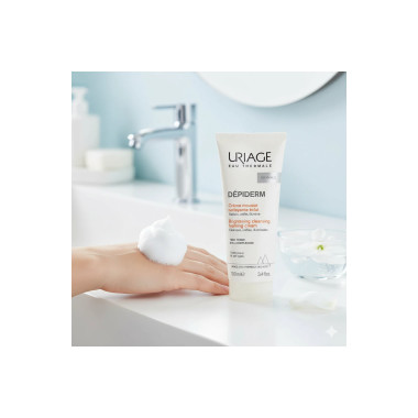 URIAGE Dépiderm Crème Mousse 100 ml en Tunisie | Nettoyant Anti-Taches Éclat