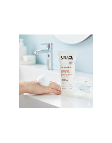 URIAGE Dépiderm Crème Mousse 100 ml en Tunisie | Nettoyant Anti-Taches Éclat