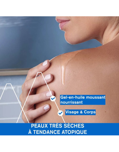 URIAGE Xémose Huile Lavante Apaisante 200ml en Tunisie | Peaux Sèches & Atopiques