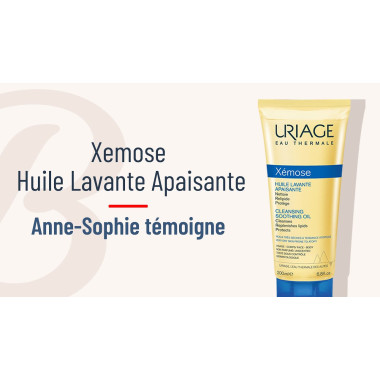 URIAGE Xémose Huile Lavante Apaisante 200ml en Tunisie | Peaux Sèches & Atopiques