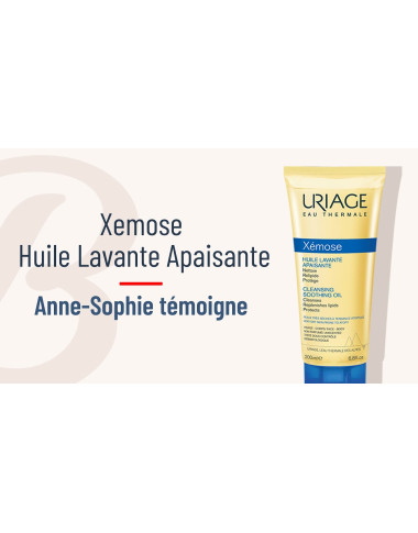 URIAGE Xémose Huile Lavante Apaisante 200ml en Tunisie | Peaux Sèches & Atopiques