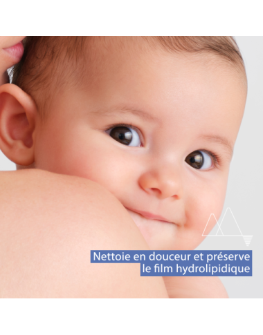 URIAGE Bébé Crème Lavante Surgras Moussante 200ml en Tunisie | Nettoyant Doux Bébé