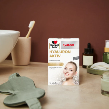 AKTIV Hyaluron 30 Gélules en Tunisie : Hydratation de la Peau & Anti-Âge