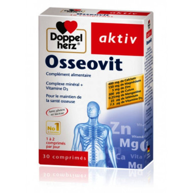 AKTIV OSSEOVIT 30 Comprimés en Tunisie : Santé des Os & Articulations