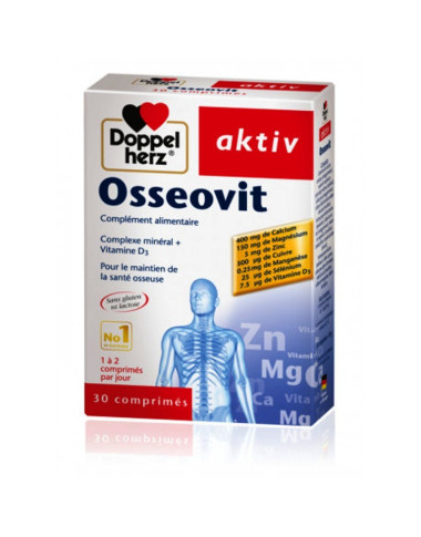 AKTIV OSSEOVIT 30 Comprimés en Tunisie : Santé des Os & Articulations
