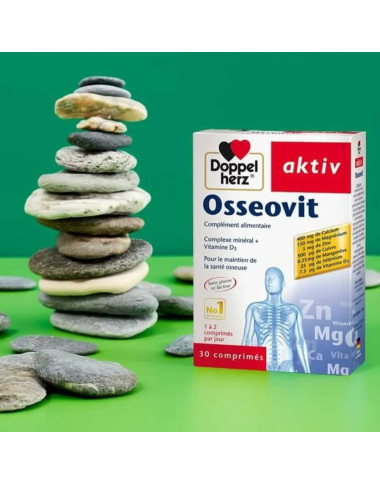 AKTIV OSSEOVIT 30 Comprimés en Tunisie : Santé des Os & Articulations