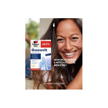 AKTIV OSSEOVIT 30 Comprimés en Tunisie : Santé des Os & Articulations