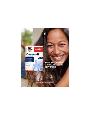 AKTIV OSSEOVIT 30 Comprimés en Tunisie : Santé des Os & Articulations