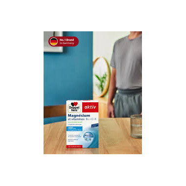 AKTIV Magnésium 60 + 30 Gratuits en Tunisie : Anti-Fatigue & Relaxation
