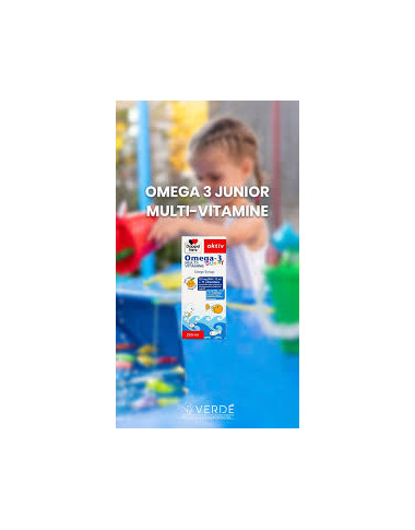 AKTIV Omega 3 Junior 250 ml en Tunisie : Développement du Cerveau & Immunité Enfant