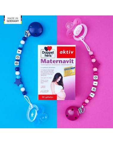 AKTIV Maternavit 30 Gélules en Tunisie : Grossesse & Santé de la Maman