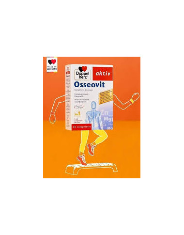 AKTIV OSSEOVIT 60 + 30 Gratuits en Tunisie : Os Solides & Articulations