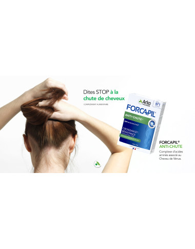 Arkopharma Forcapil Cheveux et Ongles 180 Gélules – Force et Vitalité des cheveux en Tunisie