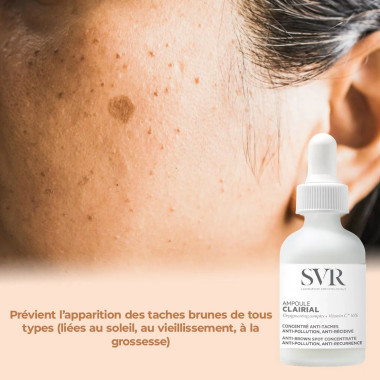 SVR Clairial Ampoule Concentré Anti-Taches 30ml – Correction intensive en Tunisie