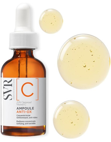 SVR Ampoule C Anti-Ox – Soin Antioxydant Vitamine C pour l’éclat en Tunisie