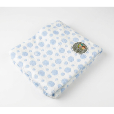 GAMBRRRITOS COUVERTURE 80*110 BLEU CIEL — BabyMam