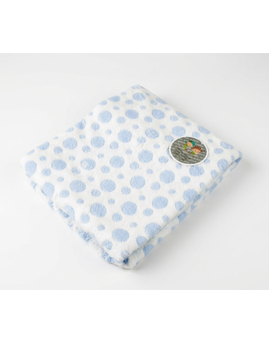 GAMBRRRITOS COUVERTURE 80*110 BLEU CIEL — BabyMam