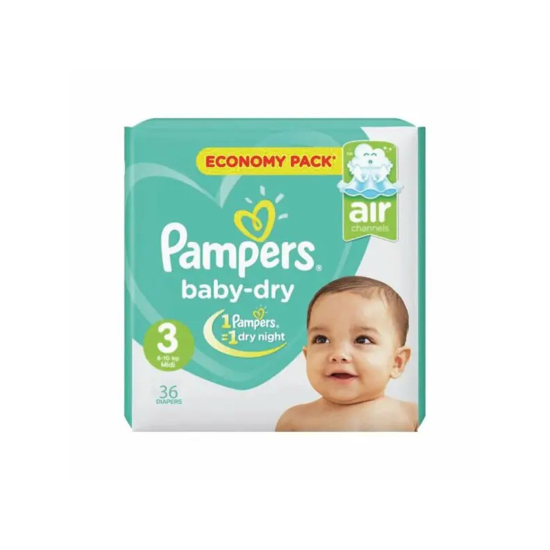 bebe maman pampers couch'e 3-6kg n3 baby mam