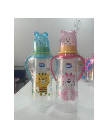 BABY PUR Biberon en Plastique avec Anse 250ml en Tunisie | Bébé Apprentissage Autonomie