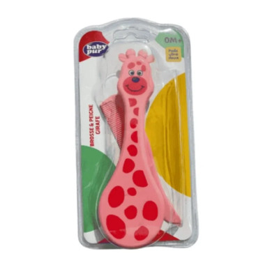 bebe maman baby pur brosse peigne giraffe cheveu baby mam