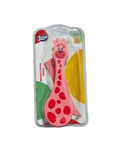 bebe maman baby pur brosse peigne giraffe cheveu baby mam