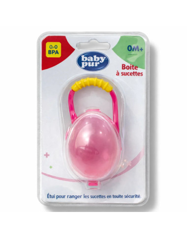 bebe maman beby pur boite sucette rangement baby mam
