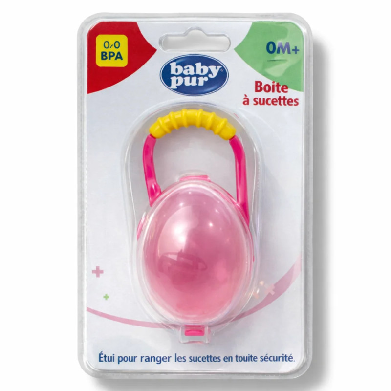 bebe maman beby pur boite sucette rangement baby mam