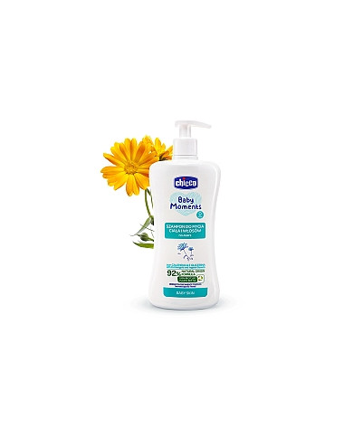 CHICCO Baby Moments Shampooing 200ml en Tunisie – Douceur et Soin Bébé