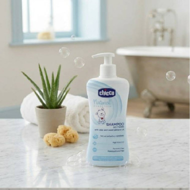CHICCO Nature Sense Shampoing 0M+ 300ml en Tunisie – Soin Doux Bébé