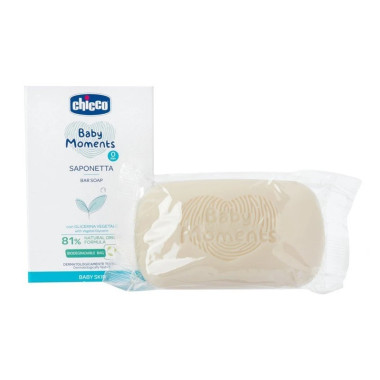 CHICCO Baby Moments Savon 100g en Tunisie – Hygiène Douce Bébé
