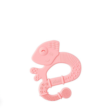CHICCO Anneau de Dentition Iguane 2M+ Rose en Tunisie – Soulagement Bébé