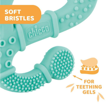 CHICCO Anneau de Dentition Iguane 2M+ Bleu en Tunisie – Soulagement Bébé