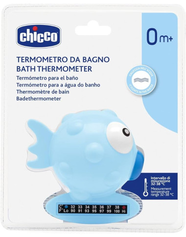 bebe maman chicco thermometre bain douche fish baby mam