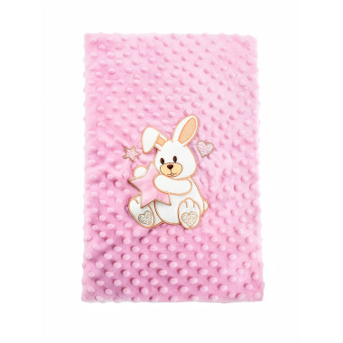 bebe maman couverture sommeil calm ours rose baby mam