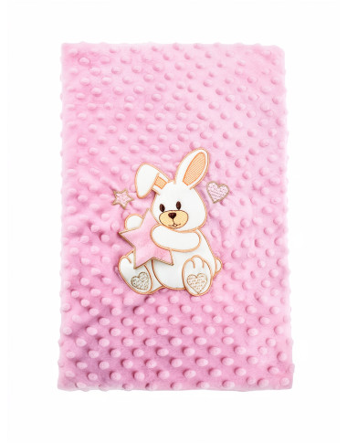 bebe maman couverture sommeil calm ours rose baby mam